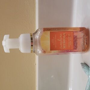 Lightly used sunshine mimosa BBW hand soap